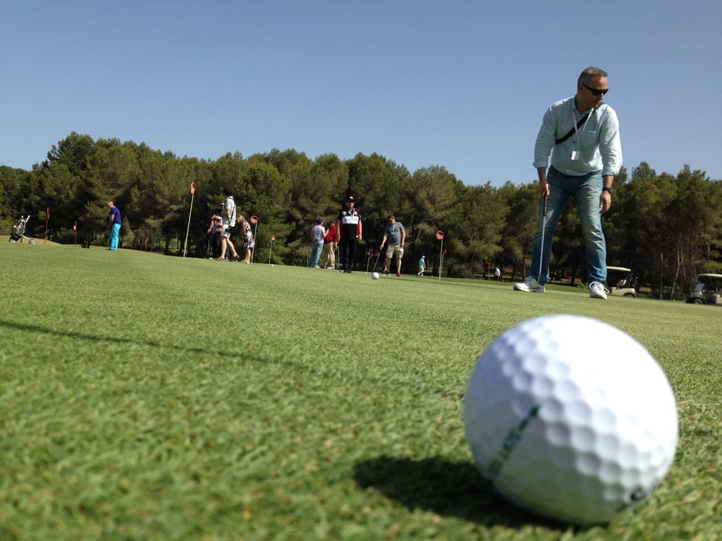 Golf entre empresarios