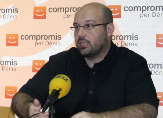 Josep Crespo - concejal Compromís en Dénia