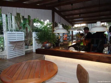 La Chica de Ayer, barra terraza
