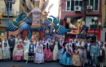 La Falla Baix la Mar en Alicante