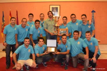 La Selección ACYDMA junto al edil de deportes