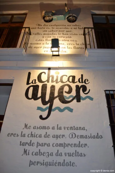 La chica de ayer – Dénia