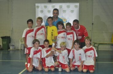 Paco Pastor con su equipo el Paidos C