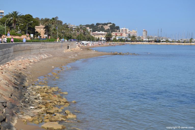 Playa de la Marineta en Dénia