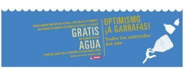 Portal de la Marina y Eroski regalan 300 garrafas de agua