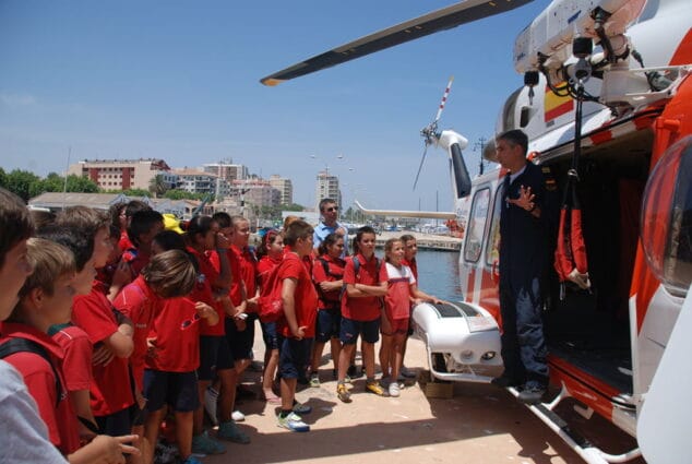 Arranca la campaña de seguridad marítima 5 Presentación de la campaña de seguridad marítima a los escolares