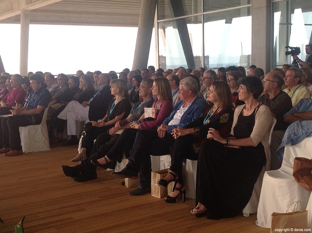 Público de la velada sobre filosofía, arte y gastronomia