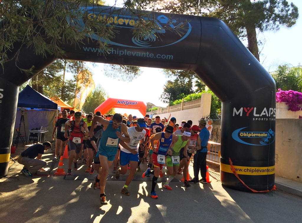 Salida de la Dénia Montgó Trail