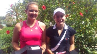 Silvia Bordes y Rocío Sanfont