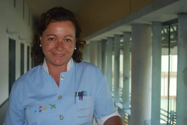 Silvia Vilar, infermera experta en ostomies Hospital de Dénia i membre del GCVCO