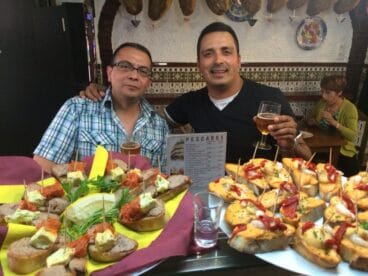 Tapas y pinchos en El Jamonal de Ramonet