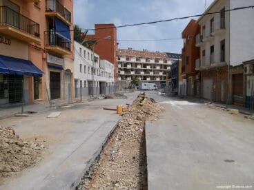 Zanja de la calle Doctor Fleming