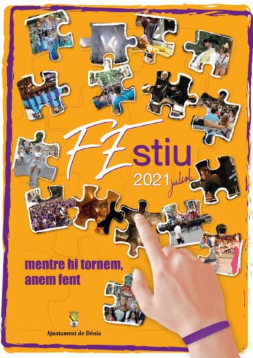Cartel de las Fiestas de Dénia de 2021