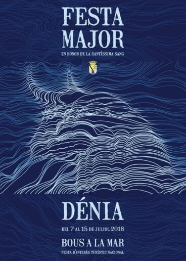 Cartel Fiestas Mayores Dénia 2018