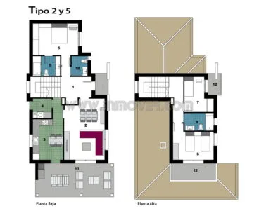 Chalet Barato ern Dénia Tipo 2 y 5