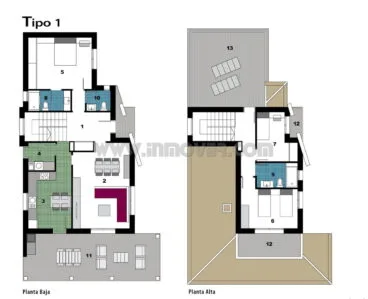 Chalet barato Dénia Tipo 1
