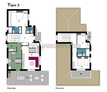 Chalet barato Dénia Tipo 3