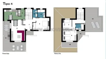 Chalet barato Dénia tipo 4