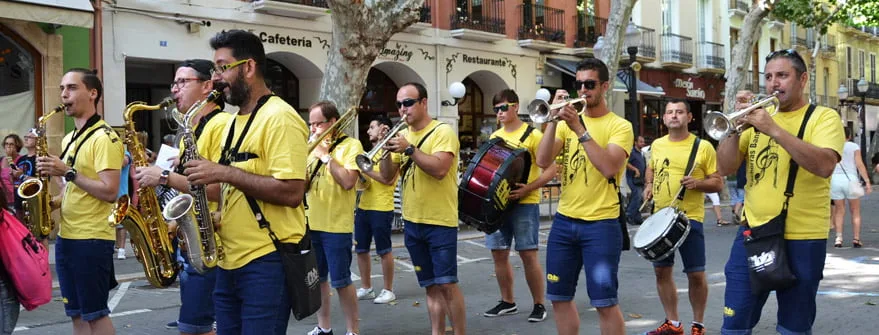Programa de Fiestas Patronales de Dénia - Santissima Sang 2017 6 charanga