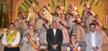 Falleras Mayores y cortes de honor Dénia 2019