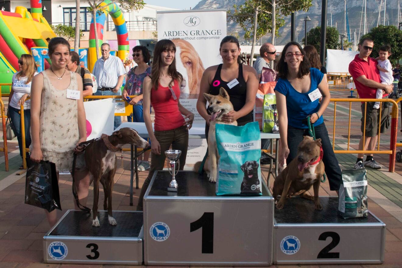 Podium Concurso Mascotetes
