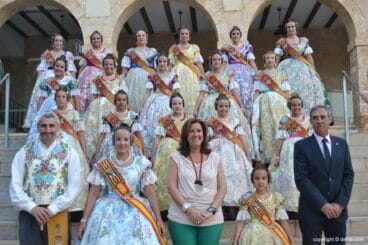 Junta Local Fallera en el Día del Fallero