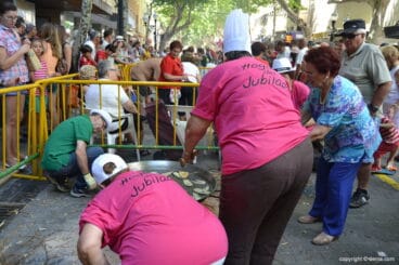 Día de los Mayores en las Fiestas de Dénia – Paella del Hogar del Jubilado