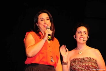 Isabel gallego y Celia Marín