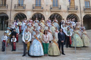 Los cargos de las fallas de Dénia 2014 en el Día del Fallero