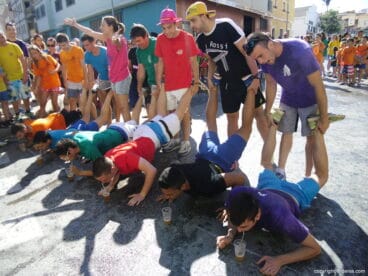 Cucañas del Día del Fallero – Cucaña de Darrere del Castell