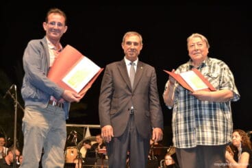 11 Paco Arnau con Enric Murillo y Paco Muñoz