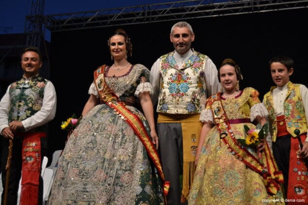 12 Cargos de la Falla Saladar 2014 en el Día del Fallero