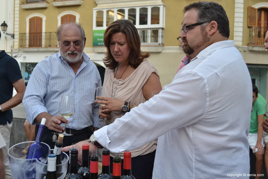 Winecanting Dénia – Visita de las autoridades