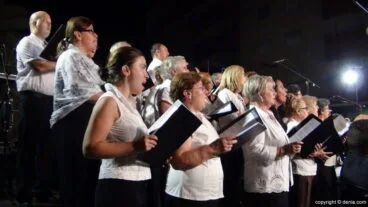 El Orfeón de Dénia en el concierto de la Santísima Sangre