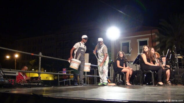 La Banda homenajea a Paco Muñoz en su concierto de la Santísima Sangre 15 15 La Banda de Dénia interpreta Sanpaper Ballet