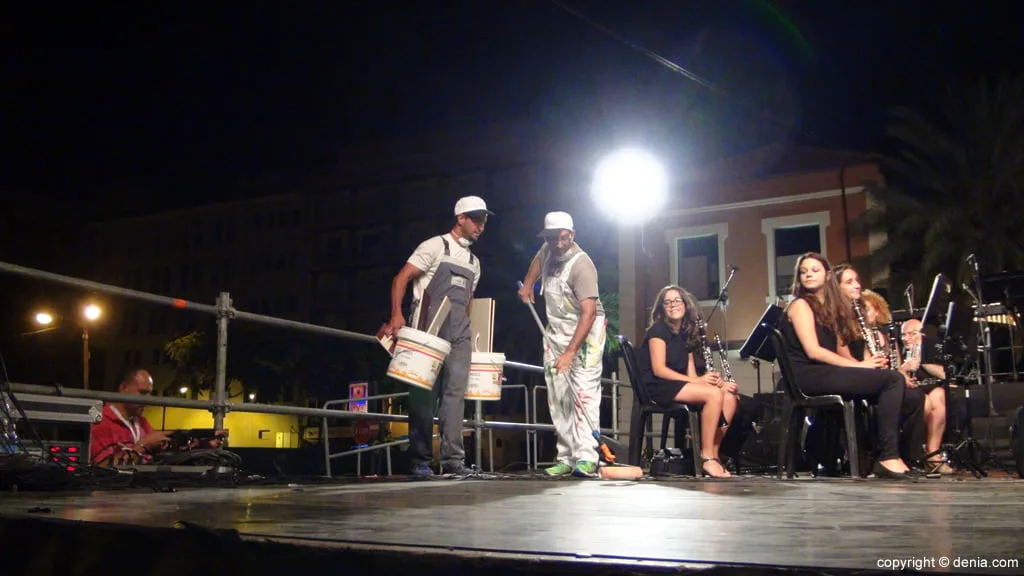 La Banda de Dénia interpreta Sanpaper Ballet