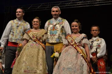 Cargos de la falla Oeste 2014 en el Día del Fallero