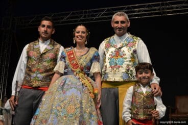 Cargos de la falla Paris Pedrera 2014 en el Día del Fallero