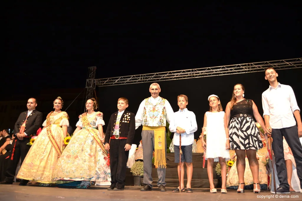 Cargos 2014 y 2015 de la Falla Diana en el Día del Fallero