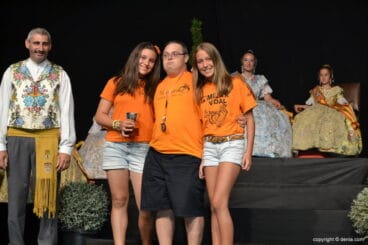 Premios de las cucañas en el Día del Fallero