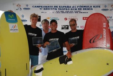 Ricardo Leces junto a Florian Trittel  y Alex Climent