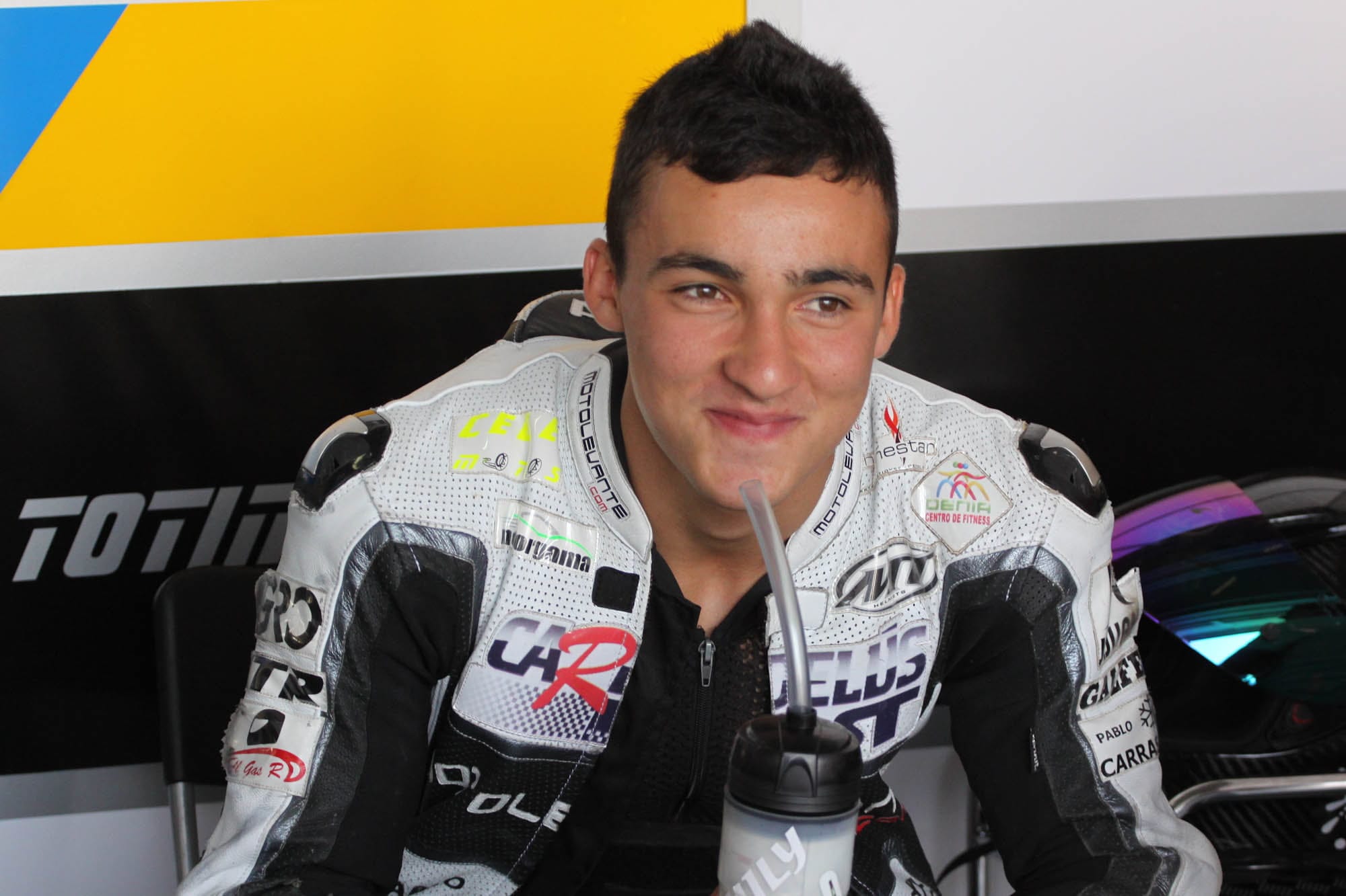 Alex Sirerol lidera la clasificación Sub 17 del Open 600 tras la prueba de Motorland 1 Alex Sirerol contento tras su actuación en el trazado de Aragón