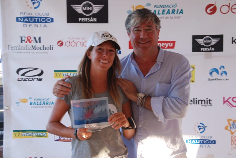 Nuria Gomá, Campeona España Formula Kite 2014 
