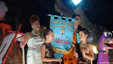 Carroza Falla Diana, Los Picapiedra