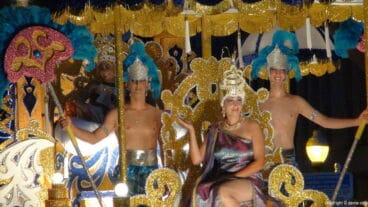 Carroza Falla Roques ganadora Desfile 2014