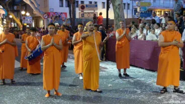 Comparsa Carroza Roques, Monjes