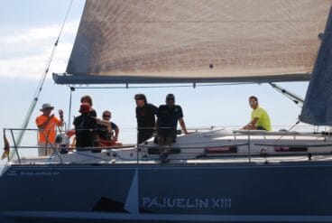 El barco  Pajuelin XIII vencedor en tiempo compensado
