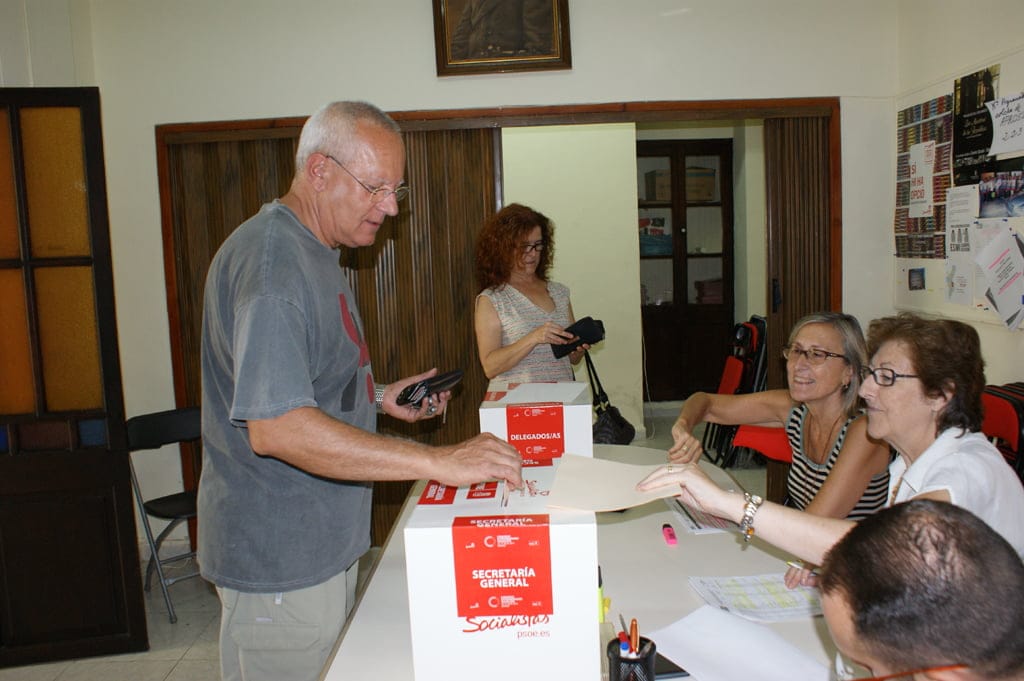 Elecciones primerias en el PSOE