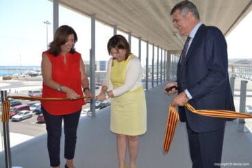 Inauguración de la pasarela de la Estación Marítima