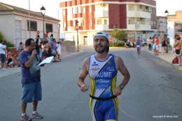 Jaume Donderis en la meta